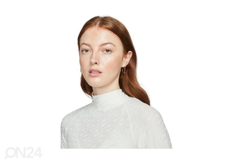 Naiste vabaajasärk Nike NSW Icon Clash Mock suurendatud