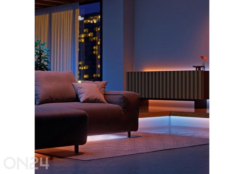 Nanoleaf Essentials Matter nutikas adresseeritav mitmevärviline HD valgusriba 5 m (300 LED-i) suurendatud