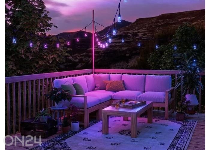 Nanoleaf Essentials Matter nutikas mitmevärviline välisvalgusti – 15 m laienduskomplekt suurendatud