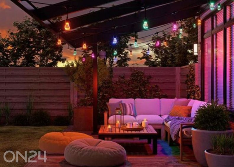 Nanoleaf Essentials Matter nutikas mitmevärviline välisvalgusti – 15 m laienduskomplekt suurendatud