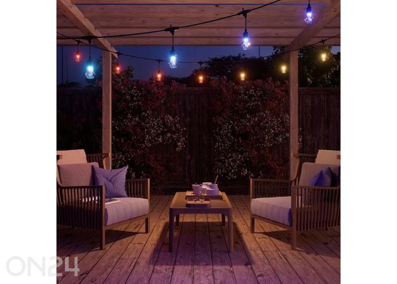 Nanoleaf Essentials Matter nutikas mitmevärviline välisvalgusti – 30 m stardikomplekt suurendatud