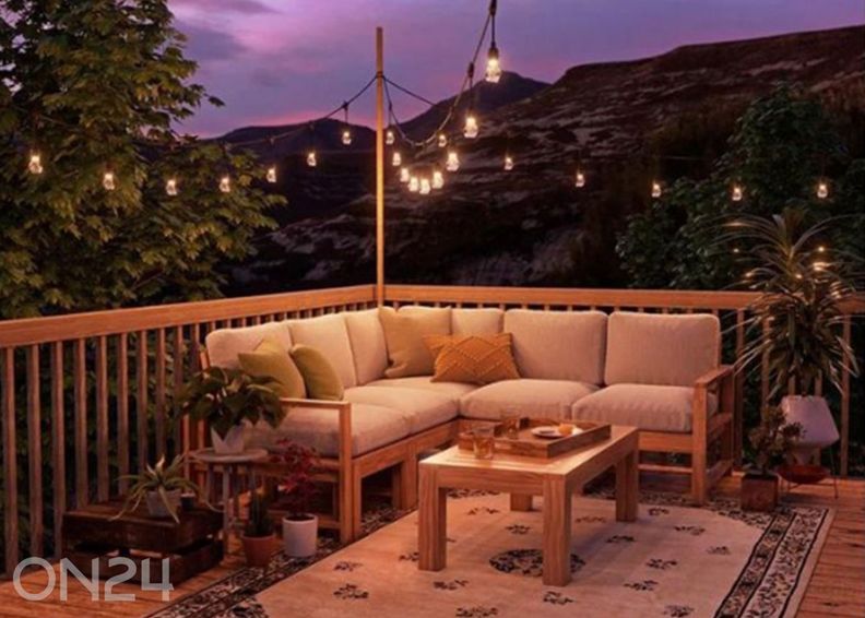 Nanoleaf Essentials Matter nutikas mitmevärviline välisvalgusti – 30 m stardikomplekt suurendatud