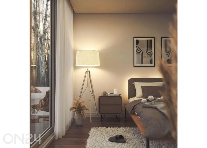 Nanoleaf Essentials Matter WI-Fi nutipirn A60 E27 (4 tk komplektis) suurendatud