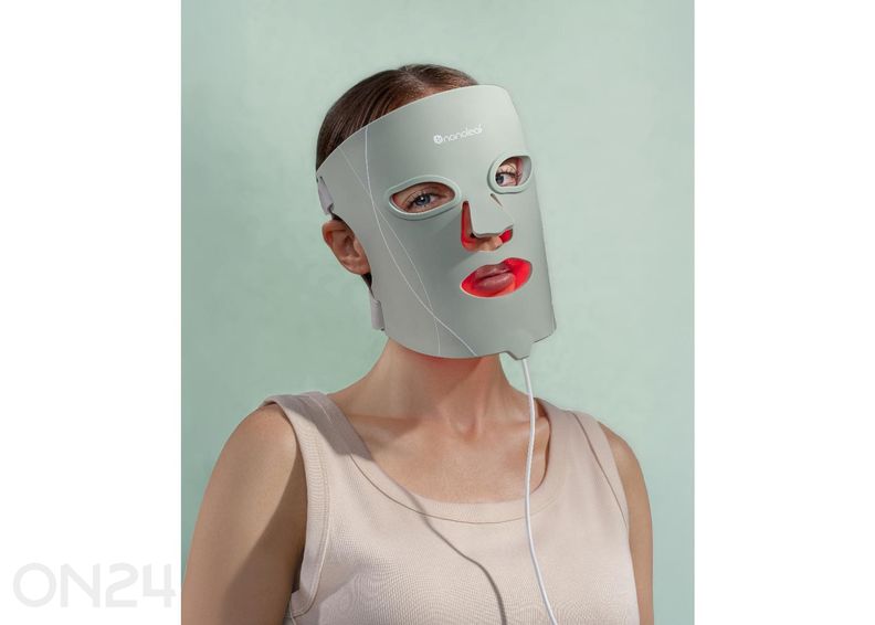 Nanoleaf LED valgusteraapia näomask suurendatud