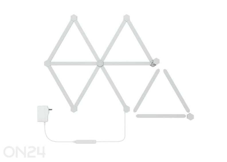 Nanoleaf Lines 60° laienduskomplekt (3 valgusriba) suurendatud