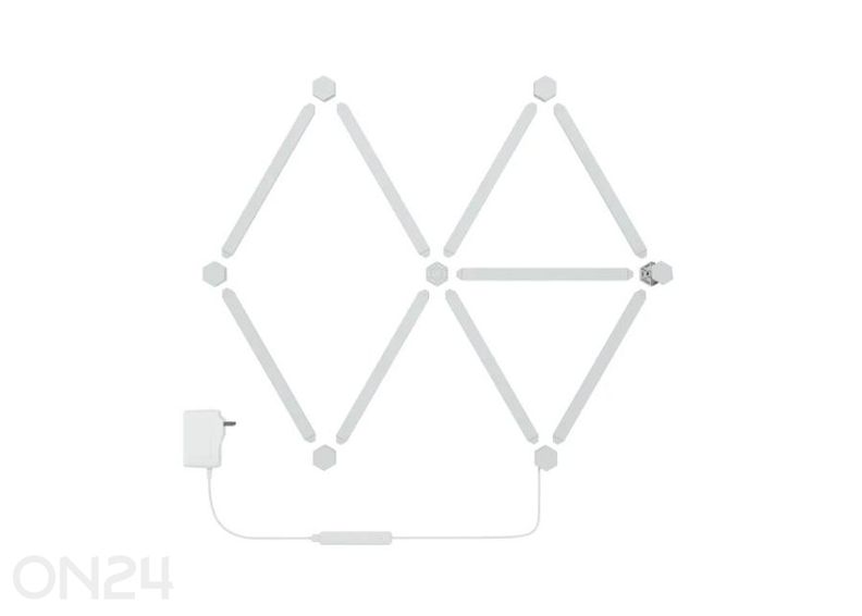 Nanoleaf Lines 60° stardikomplekt (9 valgusriba) suurendatud
