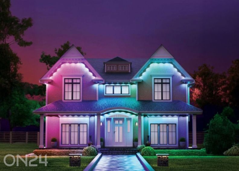 Nanoleaf nutikas mitmevärviline püsivalgusti välitingimustesse – laienduskomplekt (5 m) suurendatud