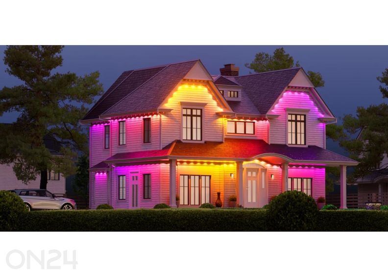 Nanoleaf nutikas mitmevärviline püsivalgusti välitingimustesse – stardikomplekt (15 m) suurendatud