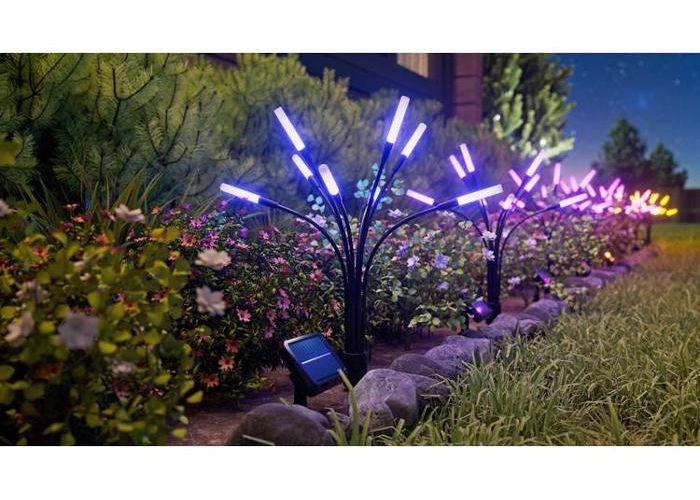 Nanoleaf päikeseenergial töötavad aialambid, 2 komplekti suurendatud