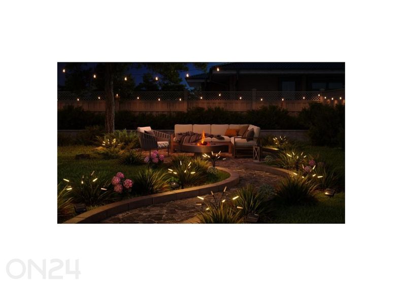 Nanoleaf päikeseenergial töötavad aialambid, 2 komplekti suurendatud