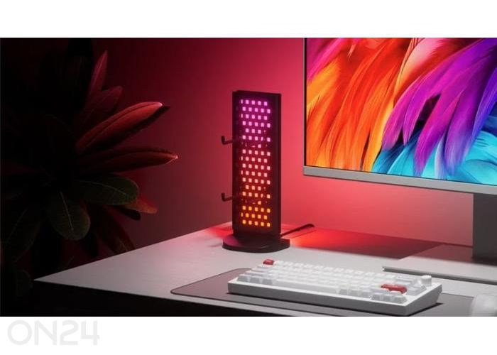 Nanoleaf perforeeritud valgustatud lauadokk suurendatud