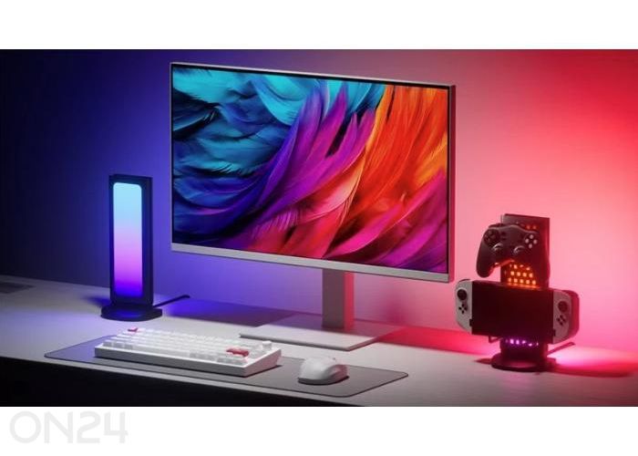 Nanoleaf perforeeritud valgustatud lauadokk suurendatud