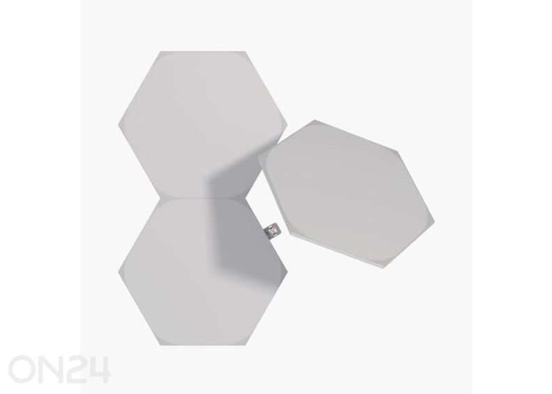 Nanoleaf Shapes Hexagons laienduskomplekt (3 paneeli) suurendatud