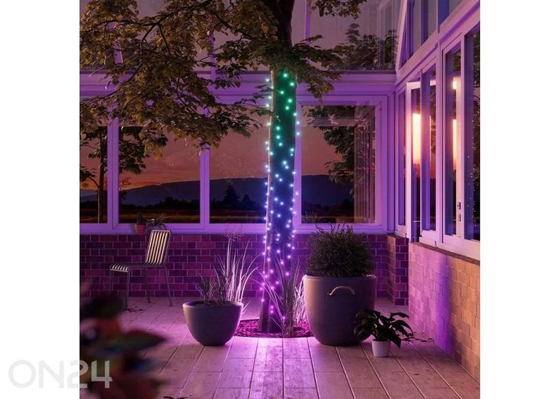 Nanoleaf Smart Holiday String Lights – nutikas valguskett (300 LED-i, 24 m) suurendatud