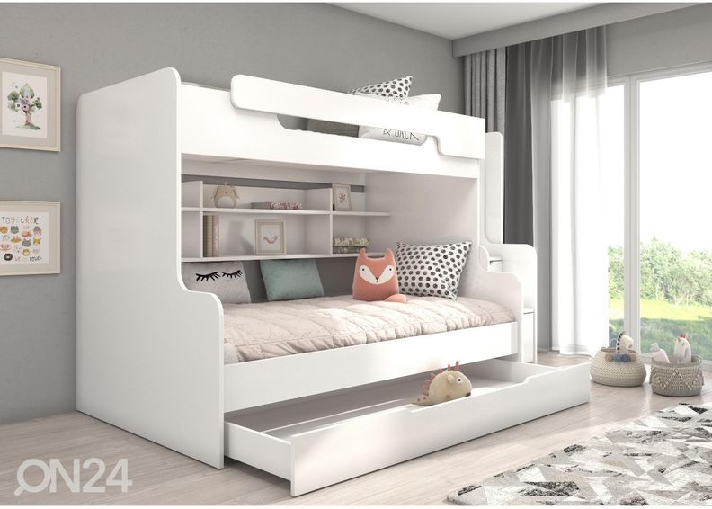 Narivoodi Hera 2-kohaline madratsitega suurendatud