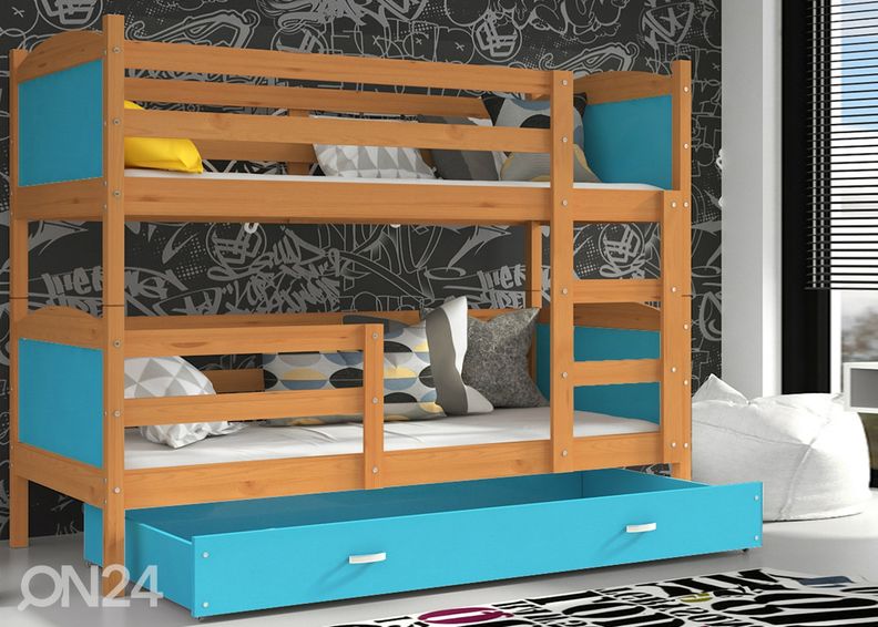 Narivoodi komplekt 90x200 cm suurendatud