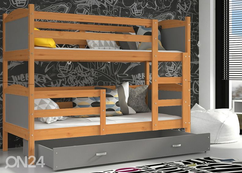 Narivoodi komplekt 90x200 cm suurendatud