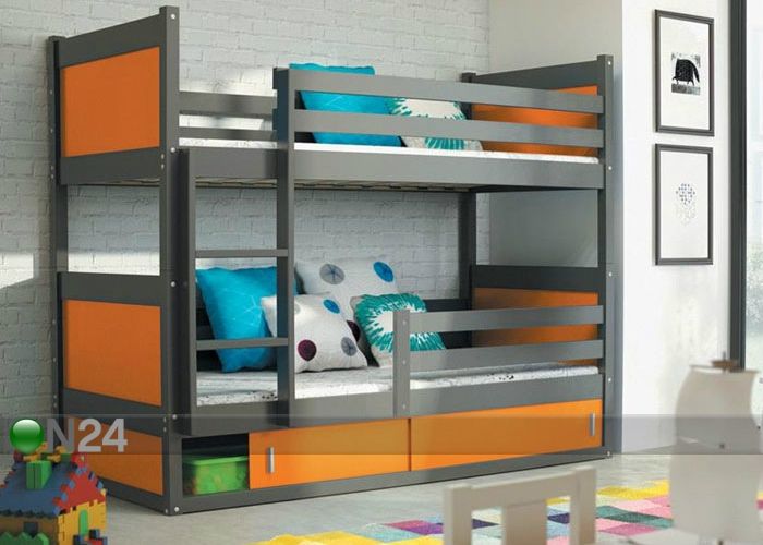 Narivoodi komplekt 90x200 cm suurendatud