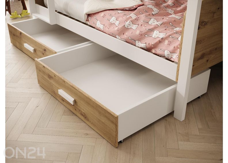 Narivoodi komplekt Jori madratsitega 90x200 cm suurendatud