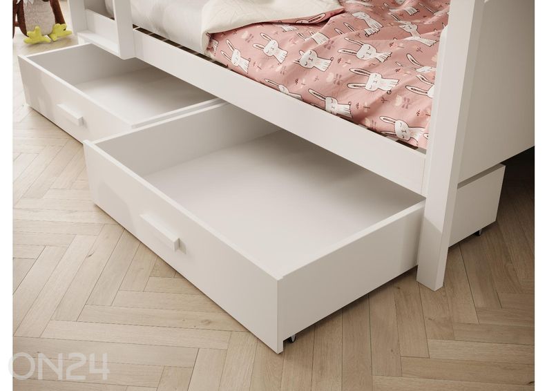 Narivoodi komplekt Jori madratsitega 90x200 cm suurendatud