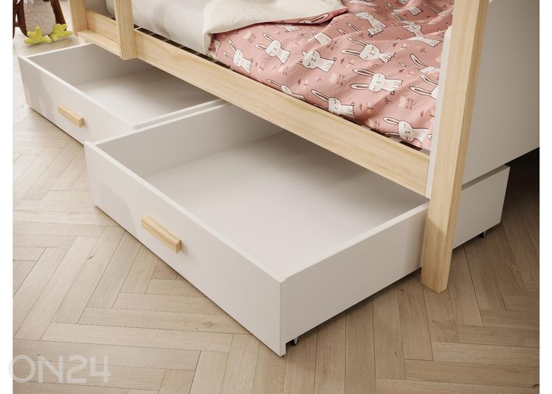 Narivoodi komplekt Jori madratsitega 90x200 cm suurendatud