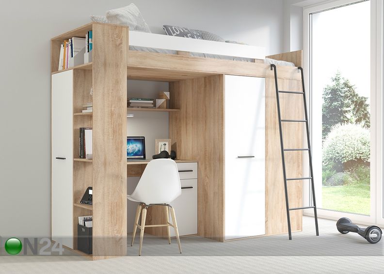 Narivoodi lauaga 90x200 cm suurendatud