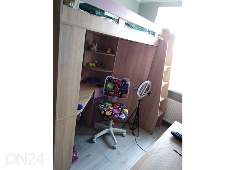 Narivoodi lauaga Castle II 80x200 cm suurendatud