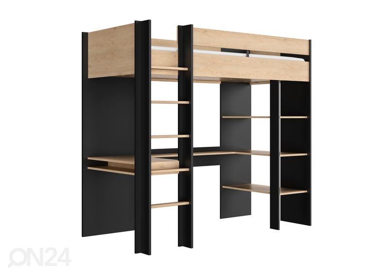 Narivoodi lauaga Duplex 90x200 cm suurendatud