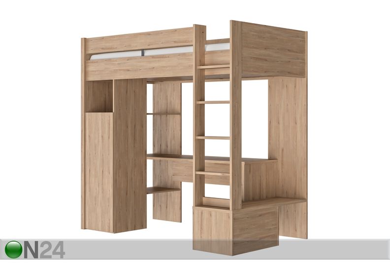 Narivoodi lauaga Ethan 90x200 cm suurendatud