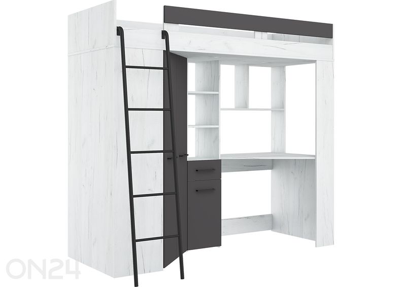 Narivoodi lauaga Floor 80x200 cm suurendatud