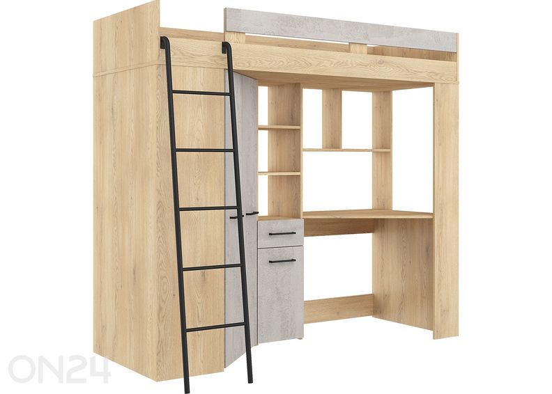 Narivoodi lauaga Floor 80x200 cm suurendatud