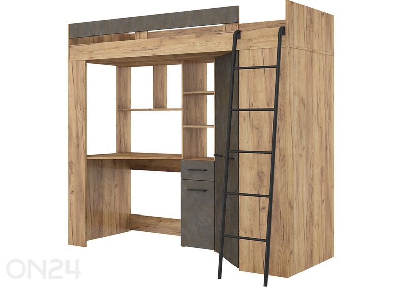 Narivoodi lauaga Floor 80x200 cm suurendatud