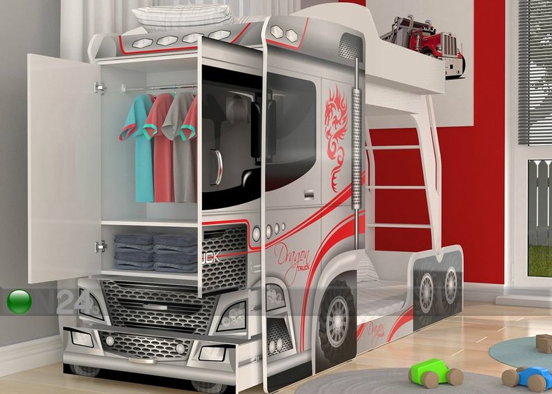 Narivoodi Mega Truck 80x190 cm suurendatud