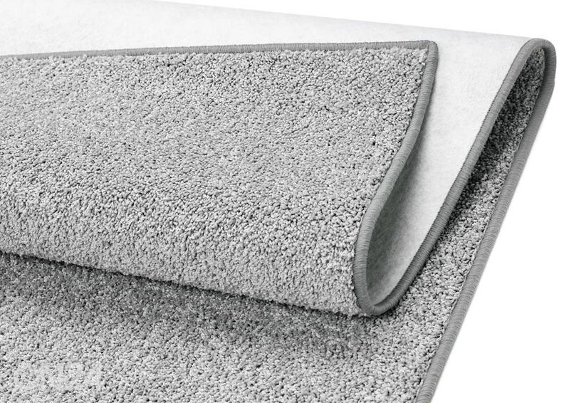 Narma friseevaip Aruba silver ümar Ø 200 cm suurendatud