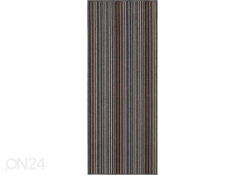 Narma koridorivaip Hugo grey 80x400 cm suurendatud