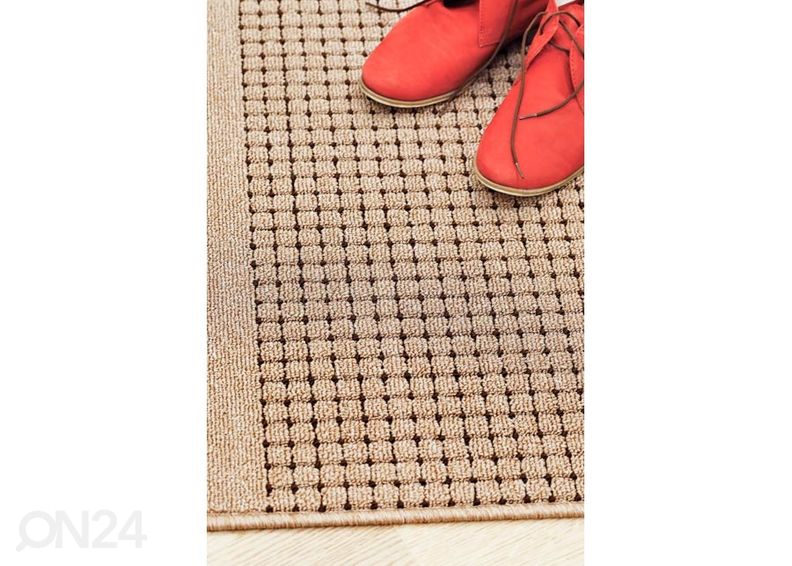 Narma koridorivaip Prima beige 80x400 cm suurendatud