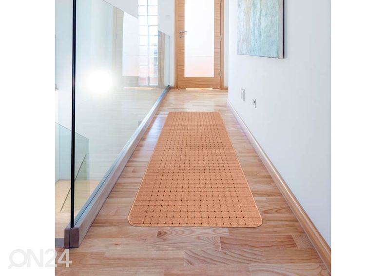 Narma koridorivaip Stanford beige-brown 80x300 cm suurendatud