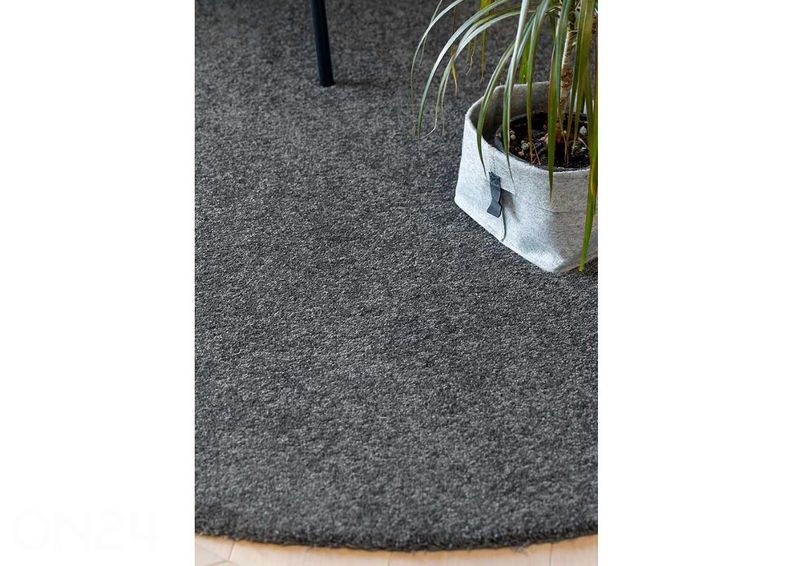Narma kräsuline tuftingvaip Jazz™ grey 67x133 cm suurendatud