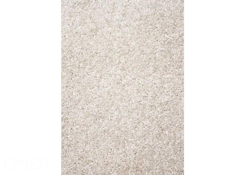 Narma kräsuline tuftingvaip Jazz™ white ümar Ø 200 cm suurendatud