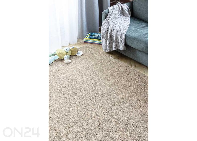 Narma kräsuline tuftingvaip Sweet™ cream 67x133 cm suurendatud