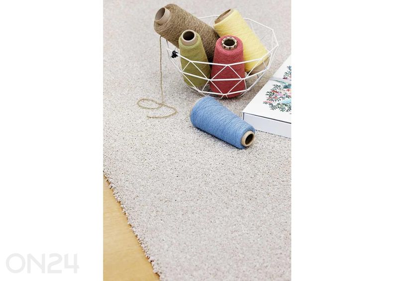 Narma kräsuline tuftingvaip Sweet™ salt 67x133 cm suurendatud