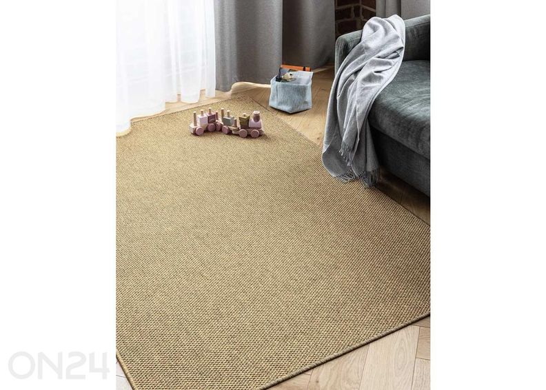 Narma madalsidusvaip Brooklyn™ gold 80x300 cm suurendatud