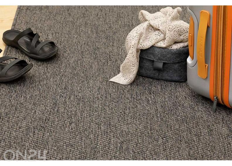 Narma madalsidusvaip Brooklyn™ greige ümar Ø 200 cm suurendatud