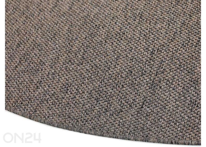 Narma madalsidusvaip Brooklyn™ greige ümar Ø 200 cm suurendatud