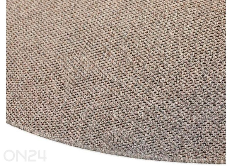 Narma madalsidusvaip Brooklyn™ linen ümar Ø 160 cm suurendatud