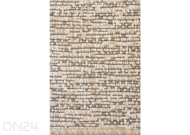 Narma madalsidusvaip Tirol™ beige ümar Ø 160 cm suurendatud