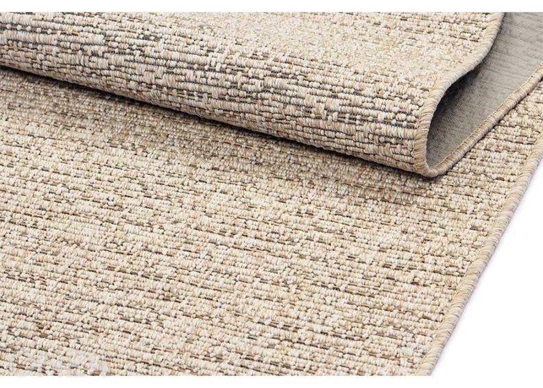 Narma madalsidusvaip Tirol™ beige ümar Ø 160 cm suurendatud