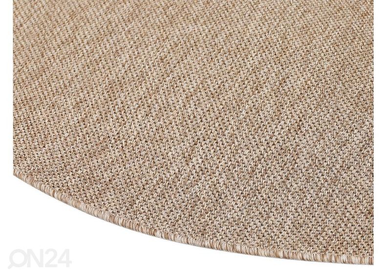 Narma madalsidusvaip Vagabond™ beige ümar Ø 160 cm suurendatud