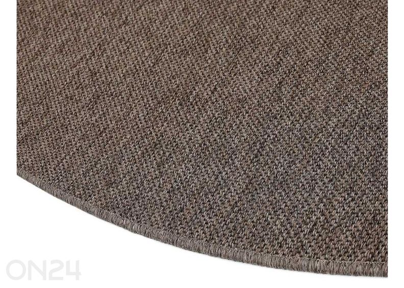 Narma madalsidusvaip Vagabond™ brown ümar Ø 160 cm suurendatud