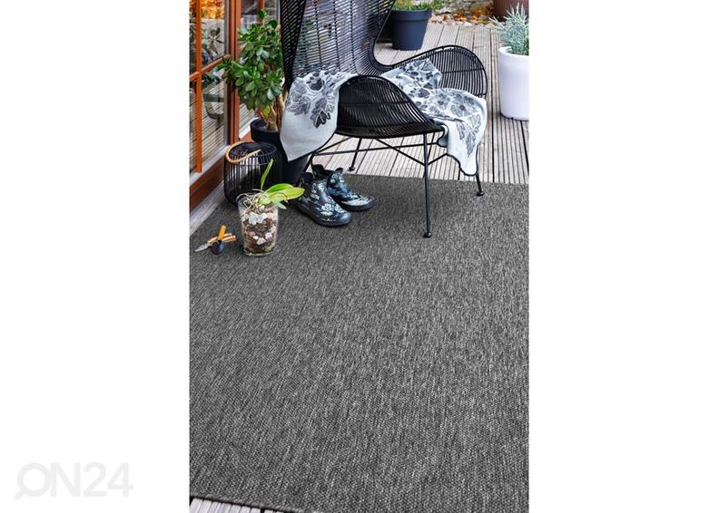 Narma madalsidusvaip Vagabond™ grey 60x80 cm suurendatud